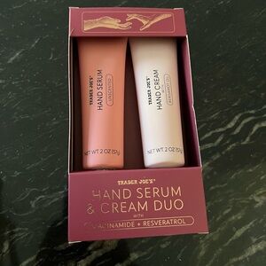 Trader Joe's Bergamot Oil Hand Cream and Serum Duo- NWT